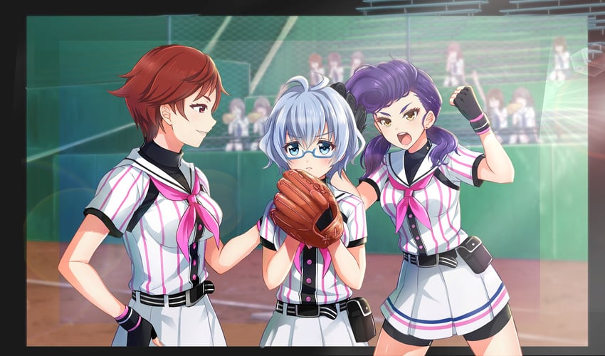 senba ayako, hase maria, and izumida kyouka (cinderella series and 1 more)
