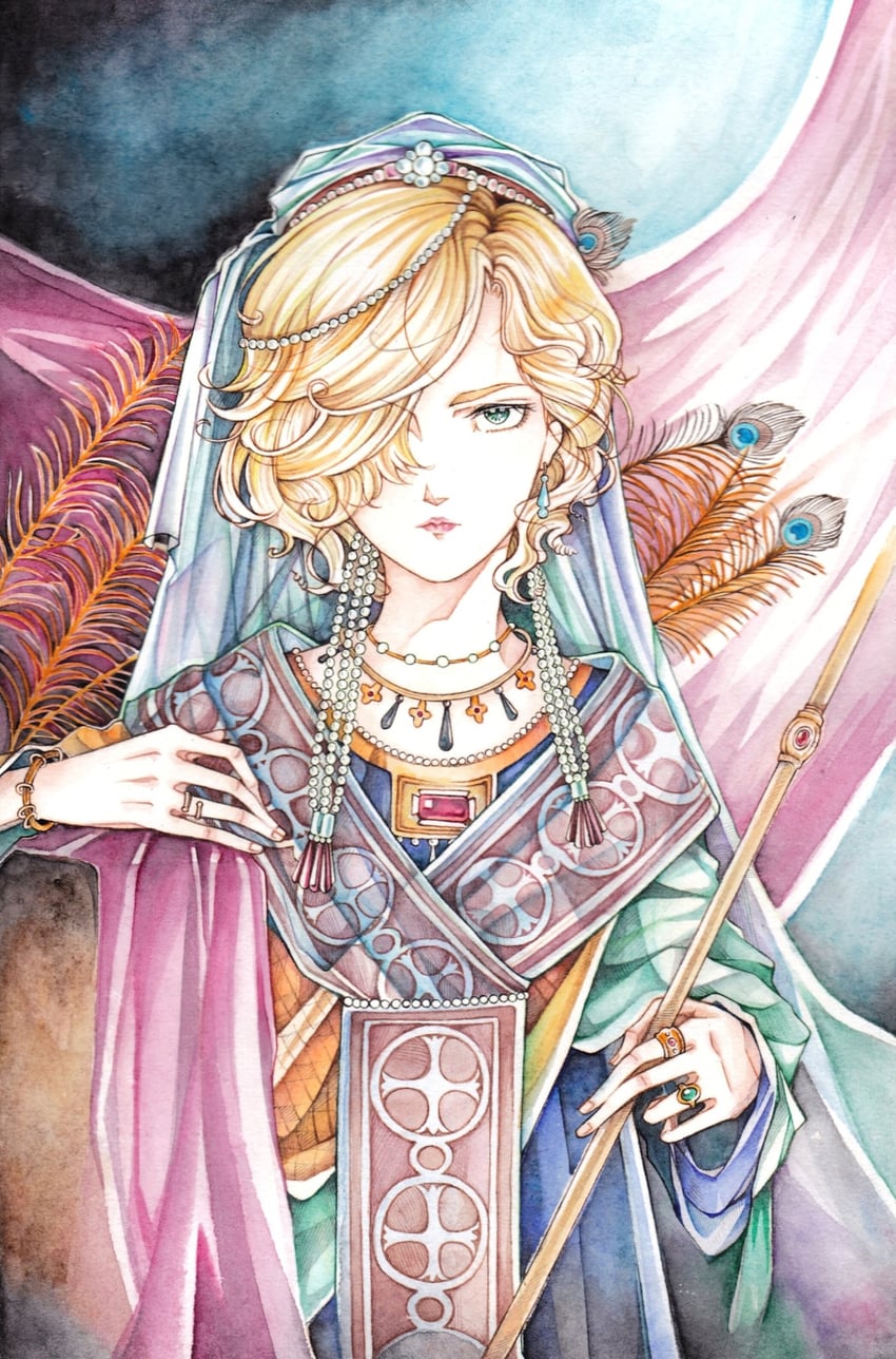 gilbert cocteau (kaze to ki no uta) drawn by qinyuan224