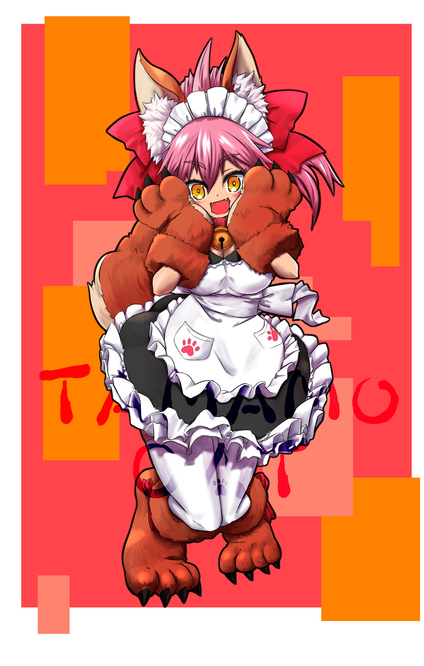 tamamo and tamamo cat (fate and 1 more) drawn by karifurawa