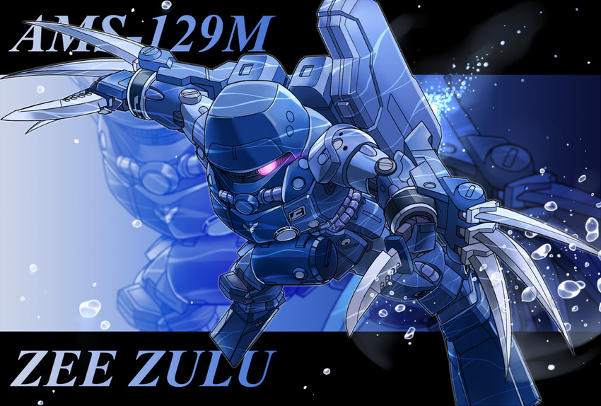 zee zulu (gundam and 2 more) drawn by memento_vivi