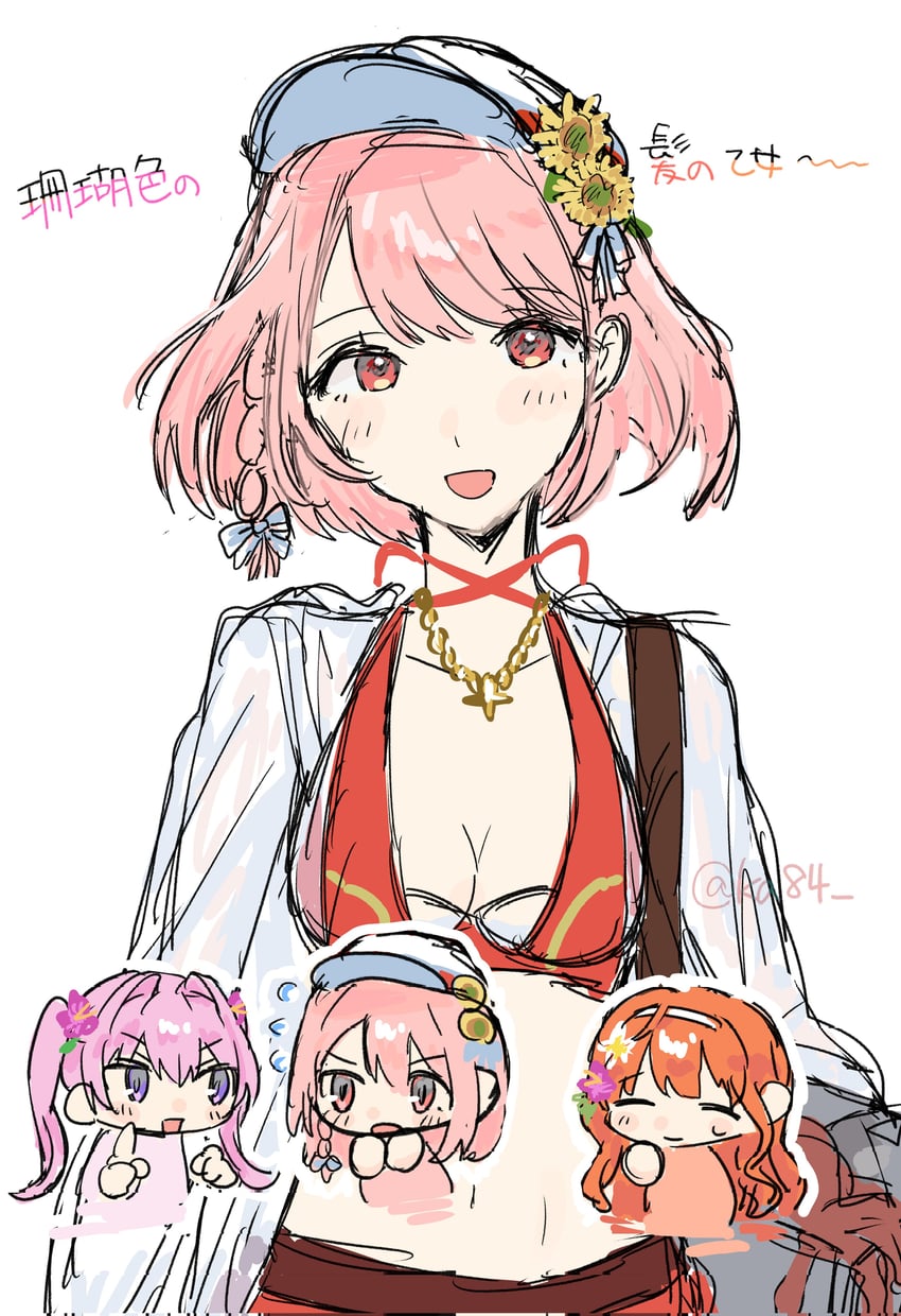 celica, lapis, and serra (fire emblem and 4 more) drawn by ka84