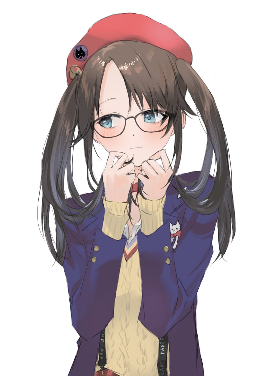 mitsumine yuika (idolmaster and 1 more) drawn by erumu_(elm_green411)