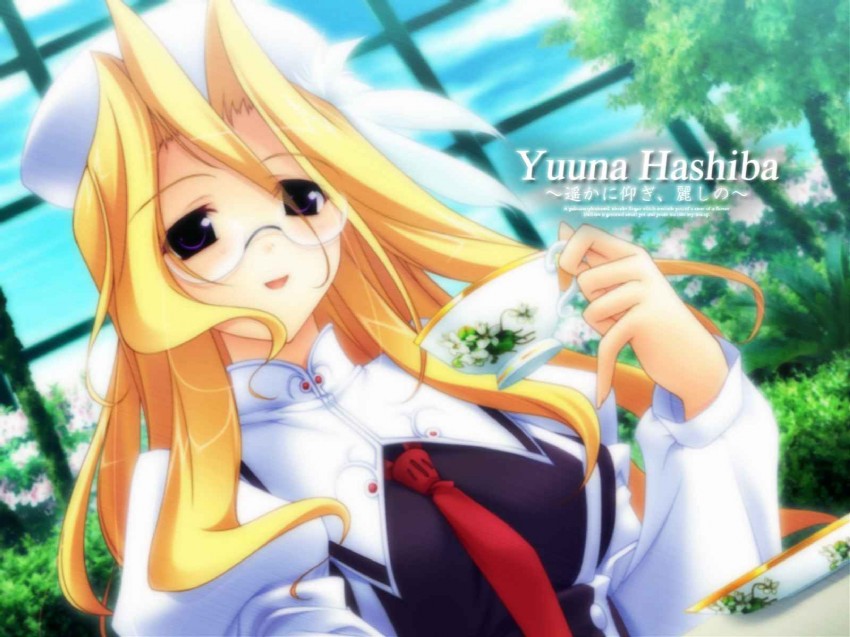 hashiba yuuna (haruka ni aogi uruwashi no) drawn by fujiwara_warawara