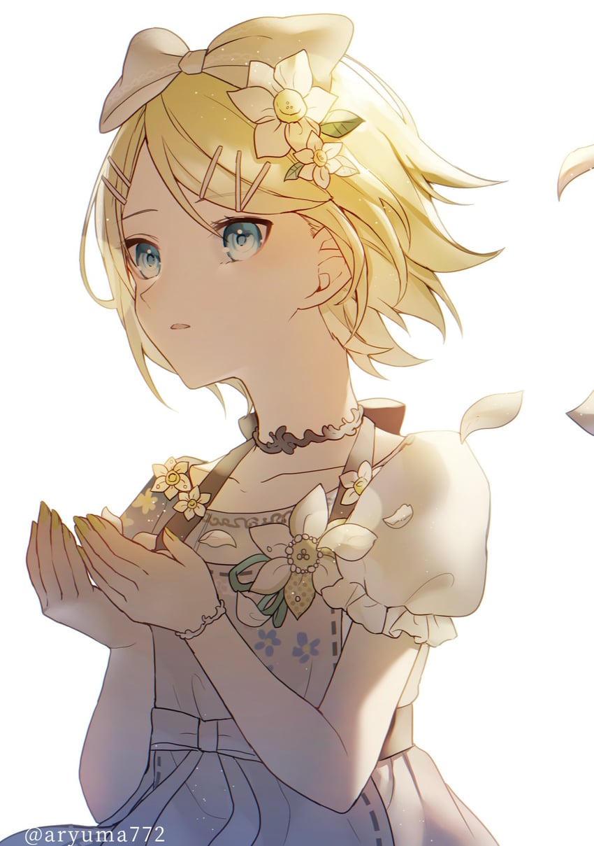 kagamine rin and 25-ji rin (vocaloid and 1 more) drawn by aryuma772