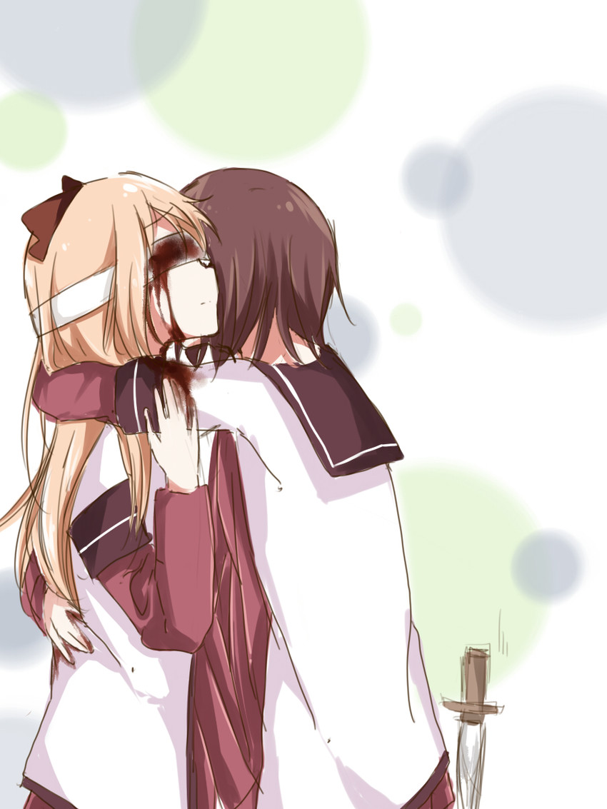 toshinou kyouko and funami yui (yuruyuri) drawn by sa-chi