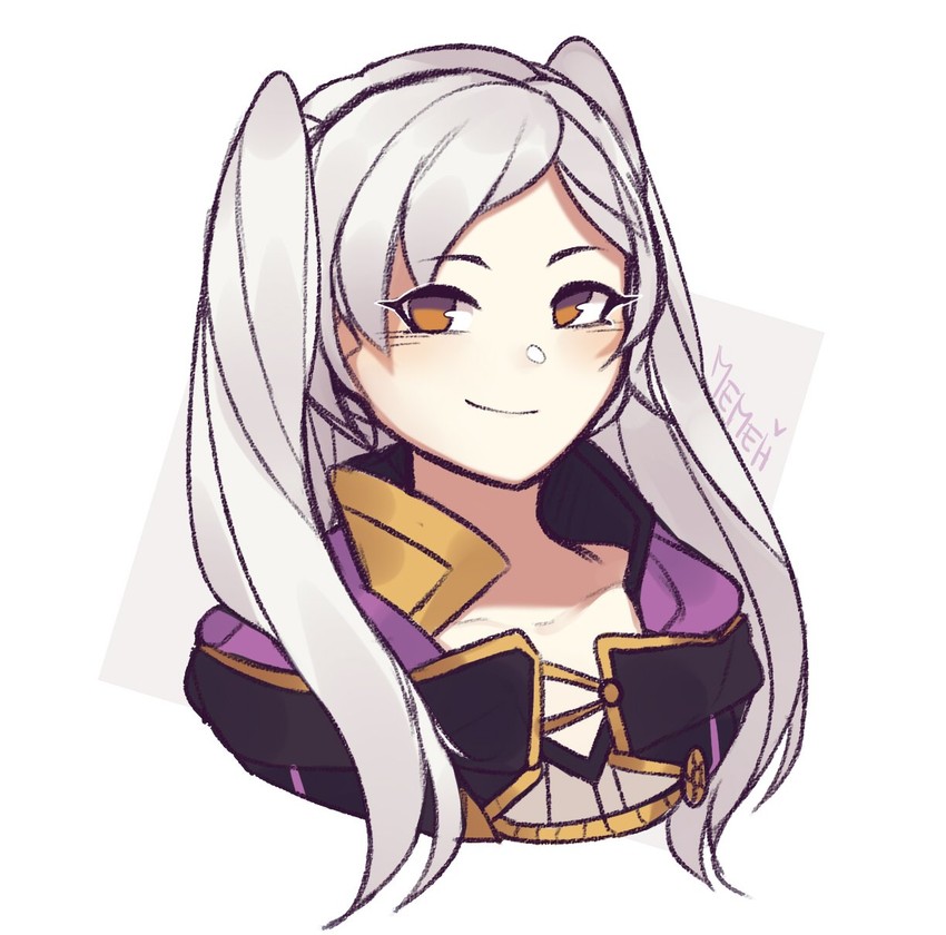 female robin (fire emblem and 1 more) drawn by memeh