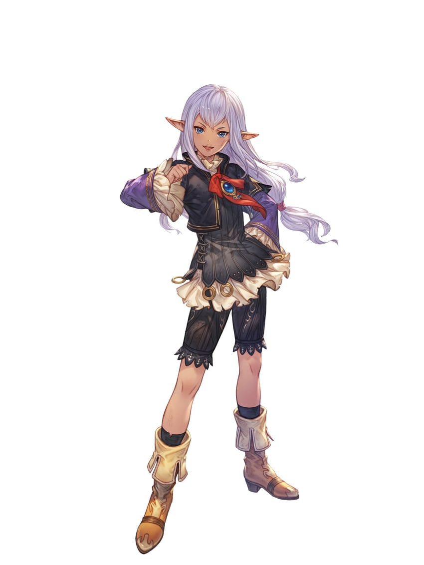 prishe (final fantasy and 2 more) drawn by minaba_hideo