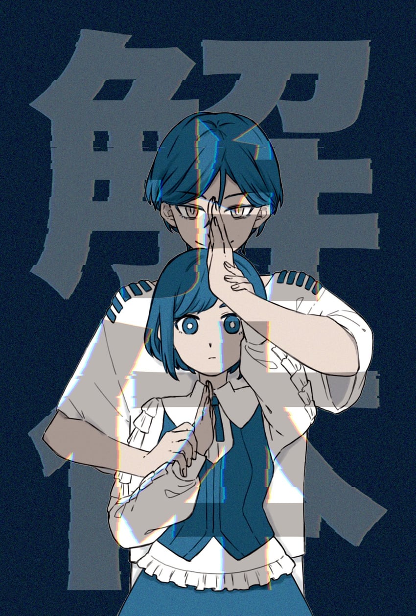 fukurai azami and meguriya ayumu (toshi densetsu kaitai center) drawn by haruta_(pt_haruta)