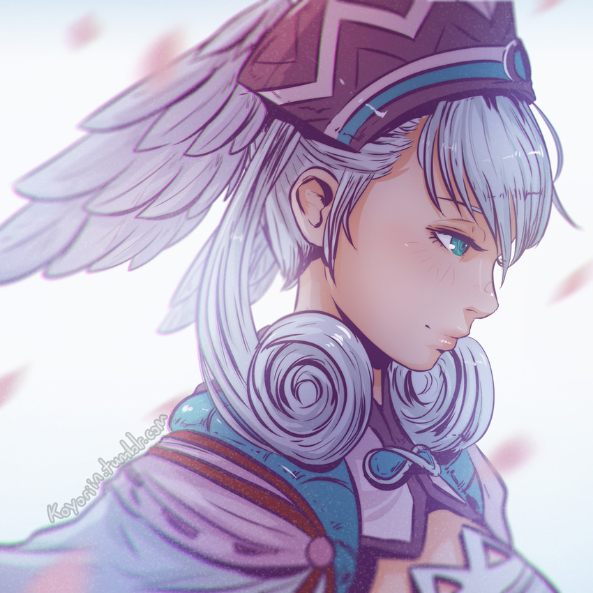 melia antiqua (xenoblade chronicles and 1 more) drawn by koyorin