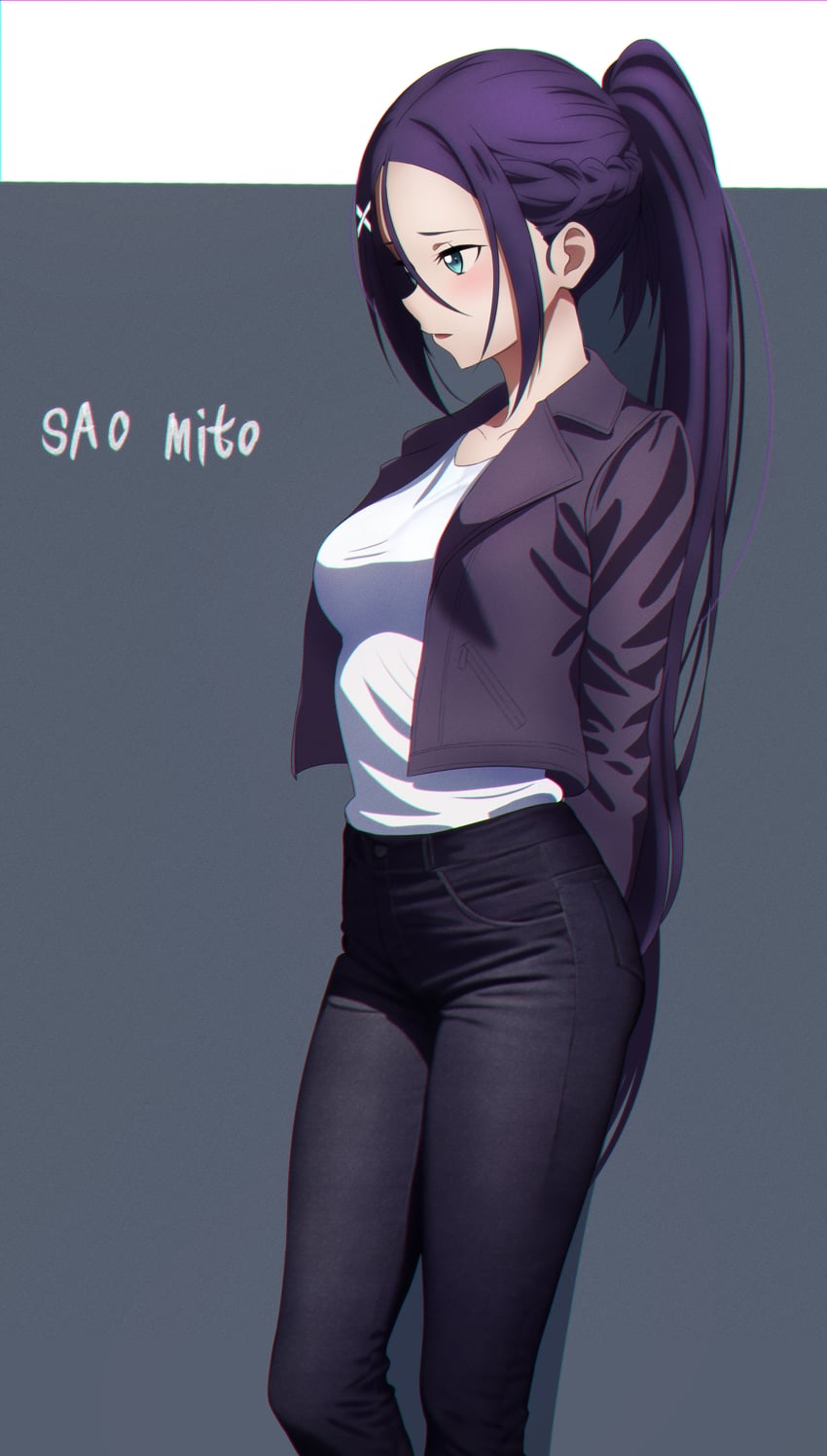 mito (sword art online and 1 more) drawn by nuguri444