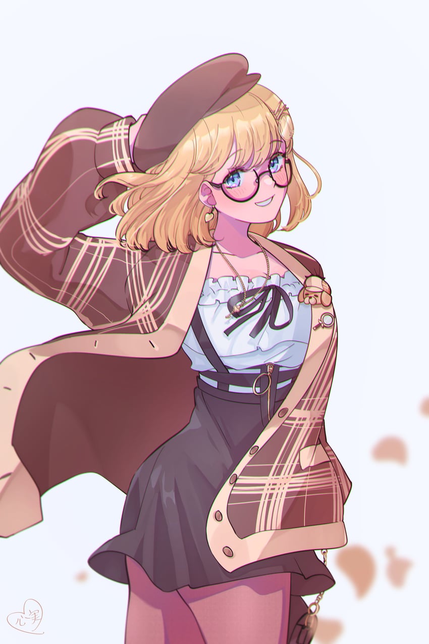 watson amelia (hololive and 1 more) drawn by kokomi_(aniesuakkaman)