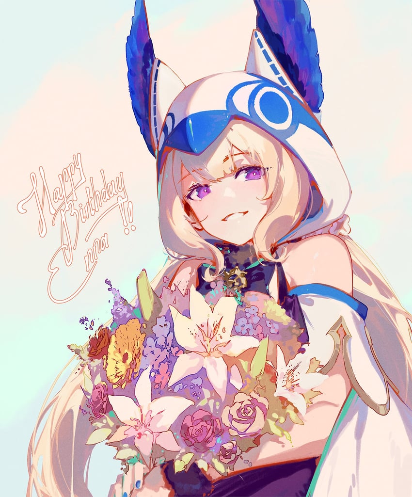 enna alouette (nijisanji and 1 more) drawn by 3four
