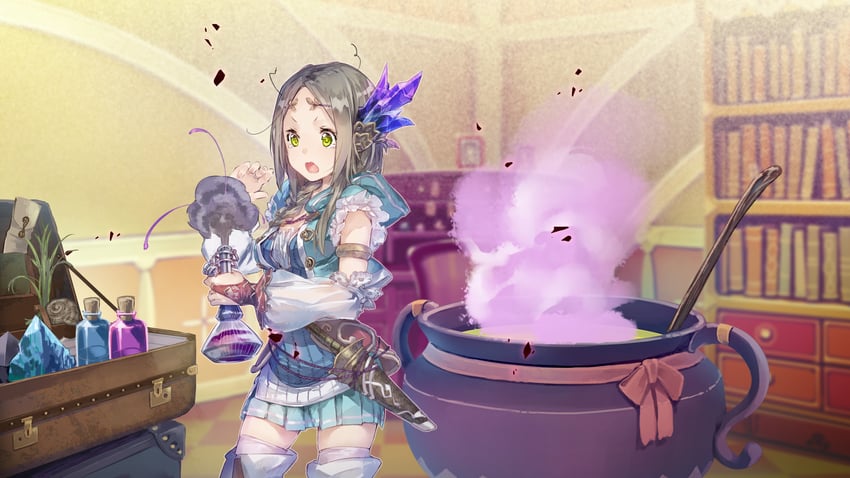 firis mistlud (atelier and 1 more) drawn by yuugen
