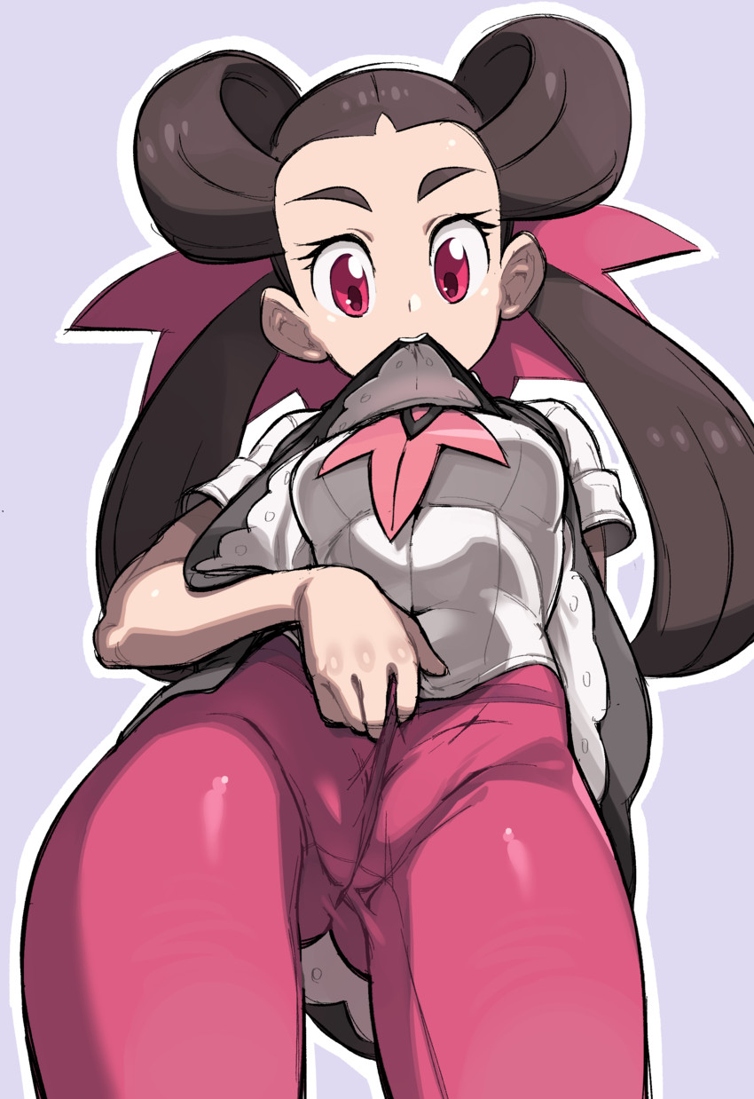roxanne (pokemon and 1 more) drawn by gloss_(hotglossed)