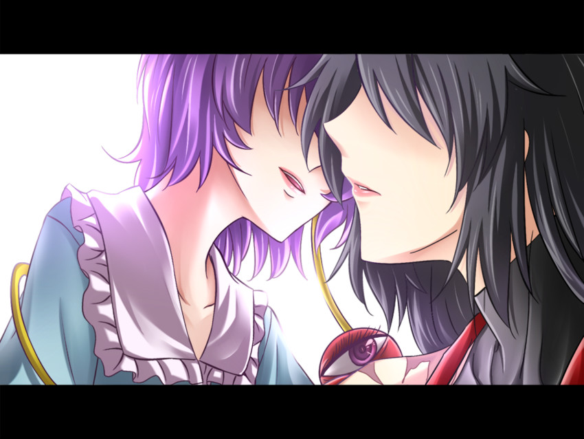 komeiji satori and sendai hakurei no miko (original and 2 more) drawn by samuimu