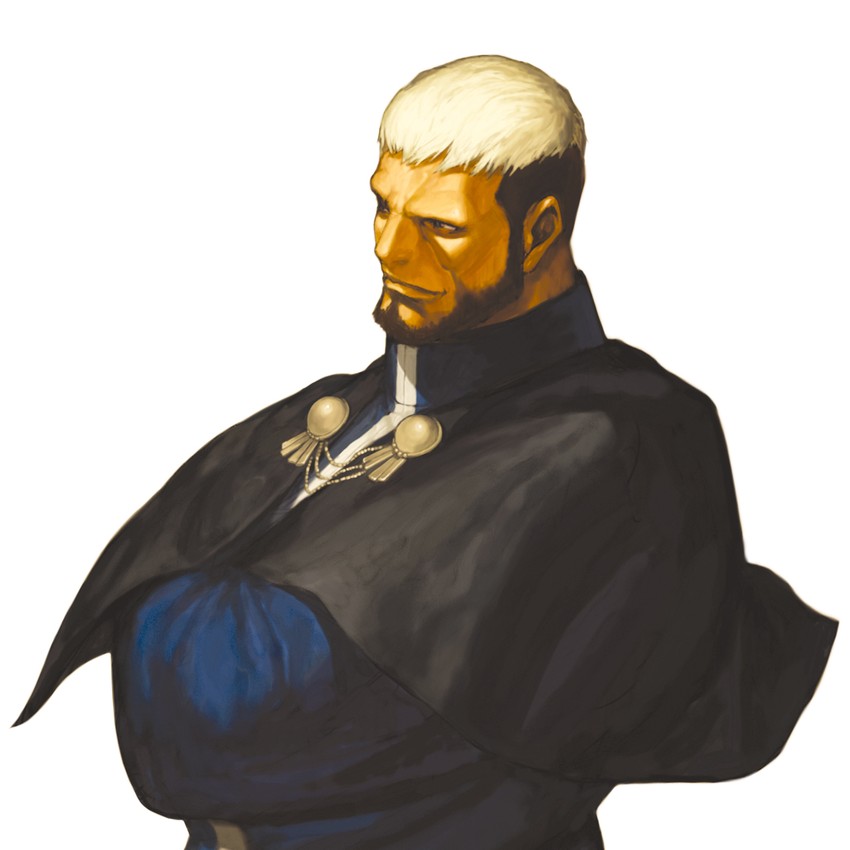 goenitz (the king of fighters and 2 more) drawn by nona