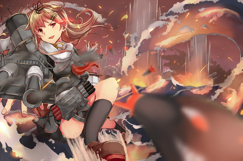 yuudachi and yuudachi kai ni (kantai collection) drawn by natsu_narumi