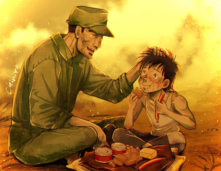 kim yong-bi (ashita no joe) drawn by chihiro_(jnkch6)