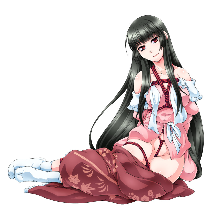 houraisan kaguya (touhou) drawn by ootsuki_wataru