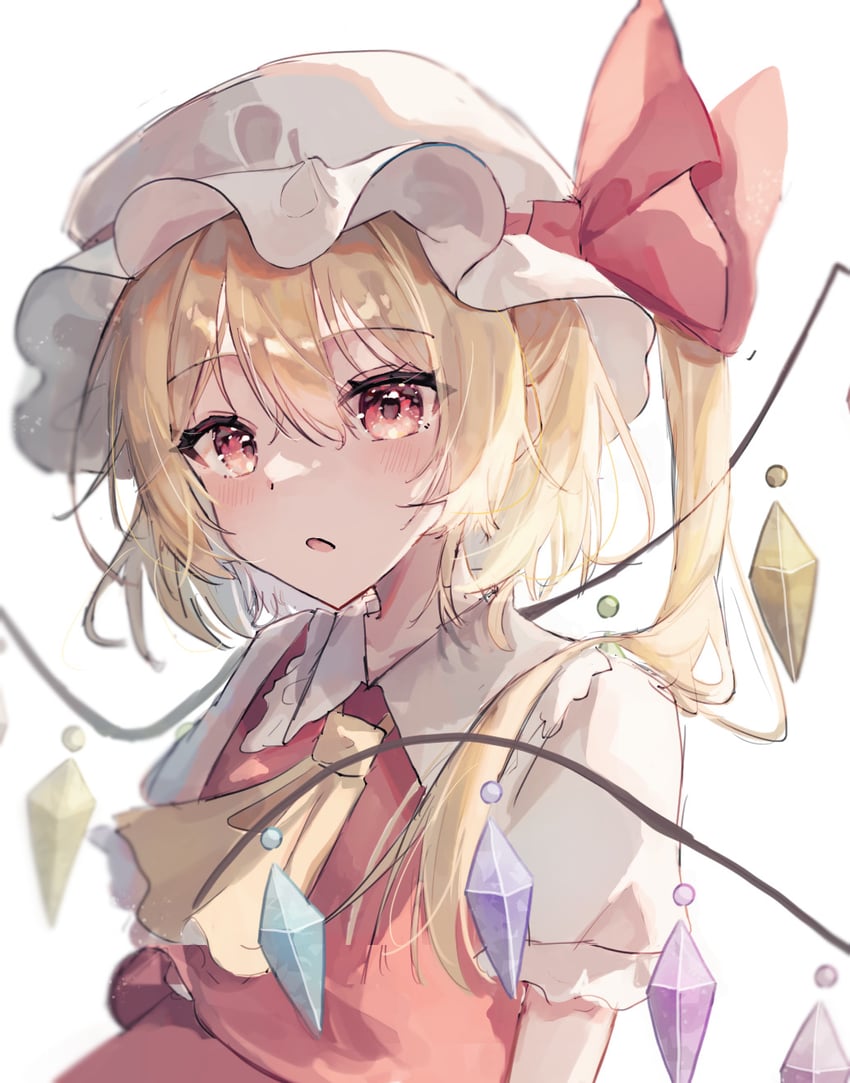 flandre scarlet (touhou and 1 more) drawn by konsome_potechi