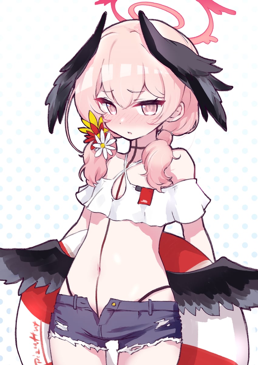 koharu (blue archive and 1 more) drawn by kurosaki_kousuke