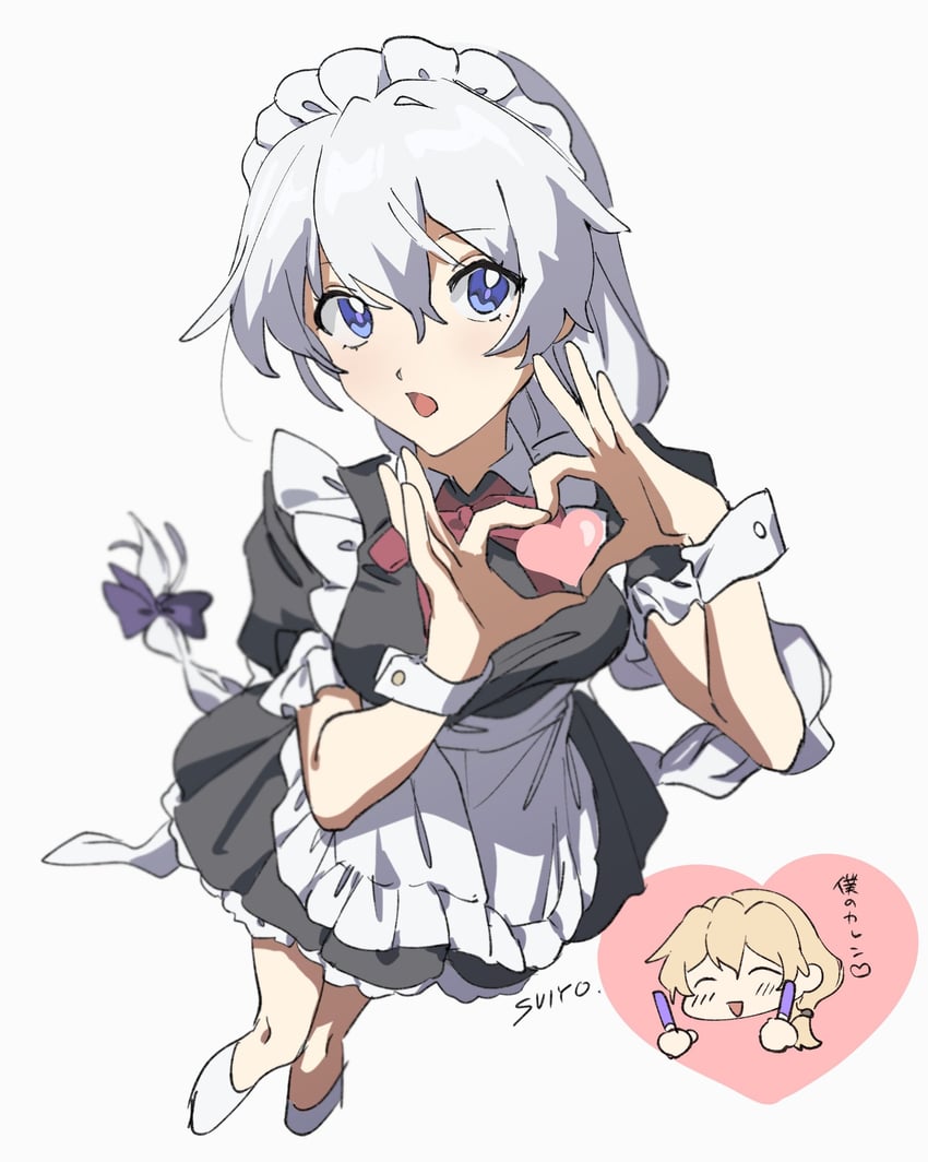 kallen kaslana and otto apocalypse (honkai and 1 more) drawn by uehara_suiyo