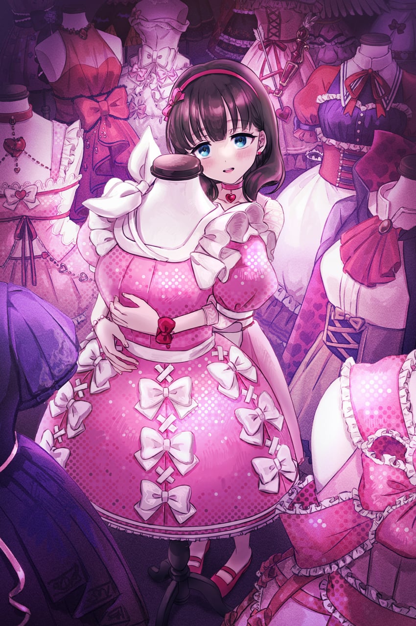 sakuma mayu (idolmaster and 1 more) drawn by sasasasa