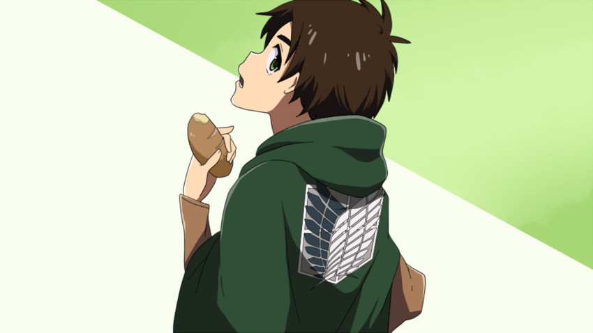 eren yeager (kill la kill and 1 more) drawn by 2121g