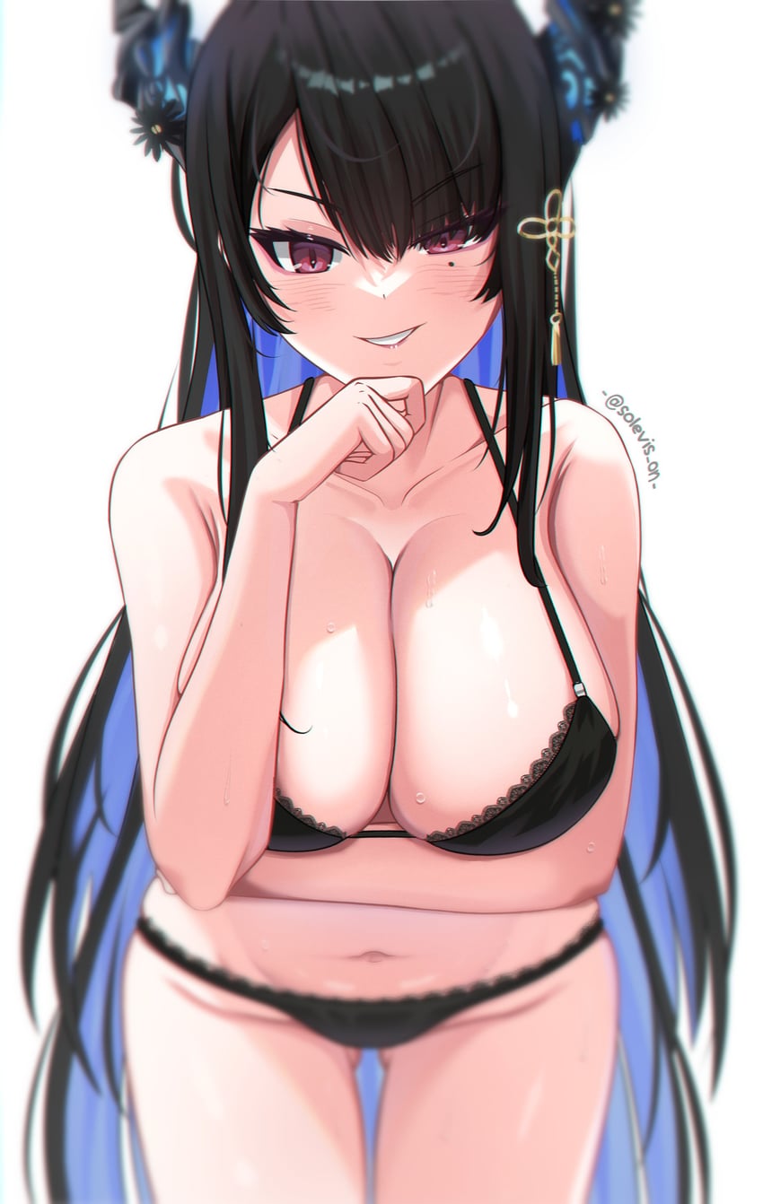 nerissa ravencroft (hololive and 1 more) drawn by solevisionarts