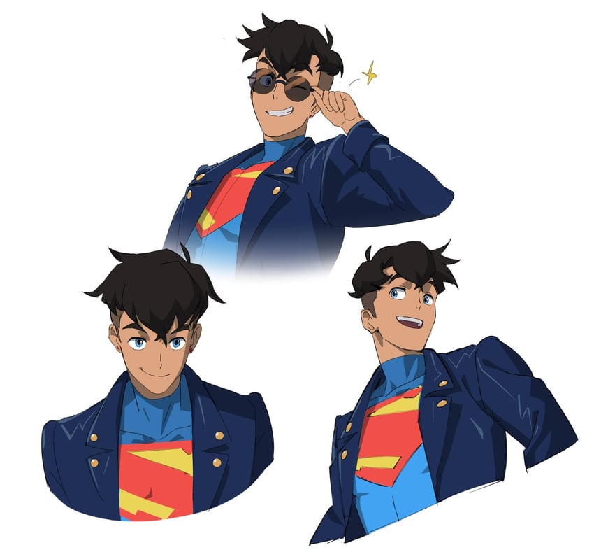 superboy and kon-el (dc comics and 2 more) drawn by alaylays