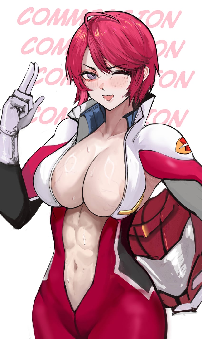 lunamaria hawke (gundam and 2 more) drawn by nero_watch