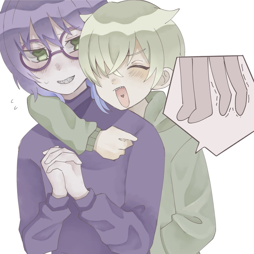 mike wazowski and randall boggs (monsters inc.) drawn by user_nsuv3745