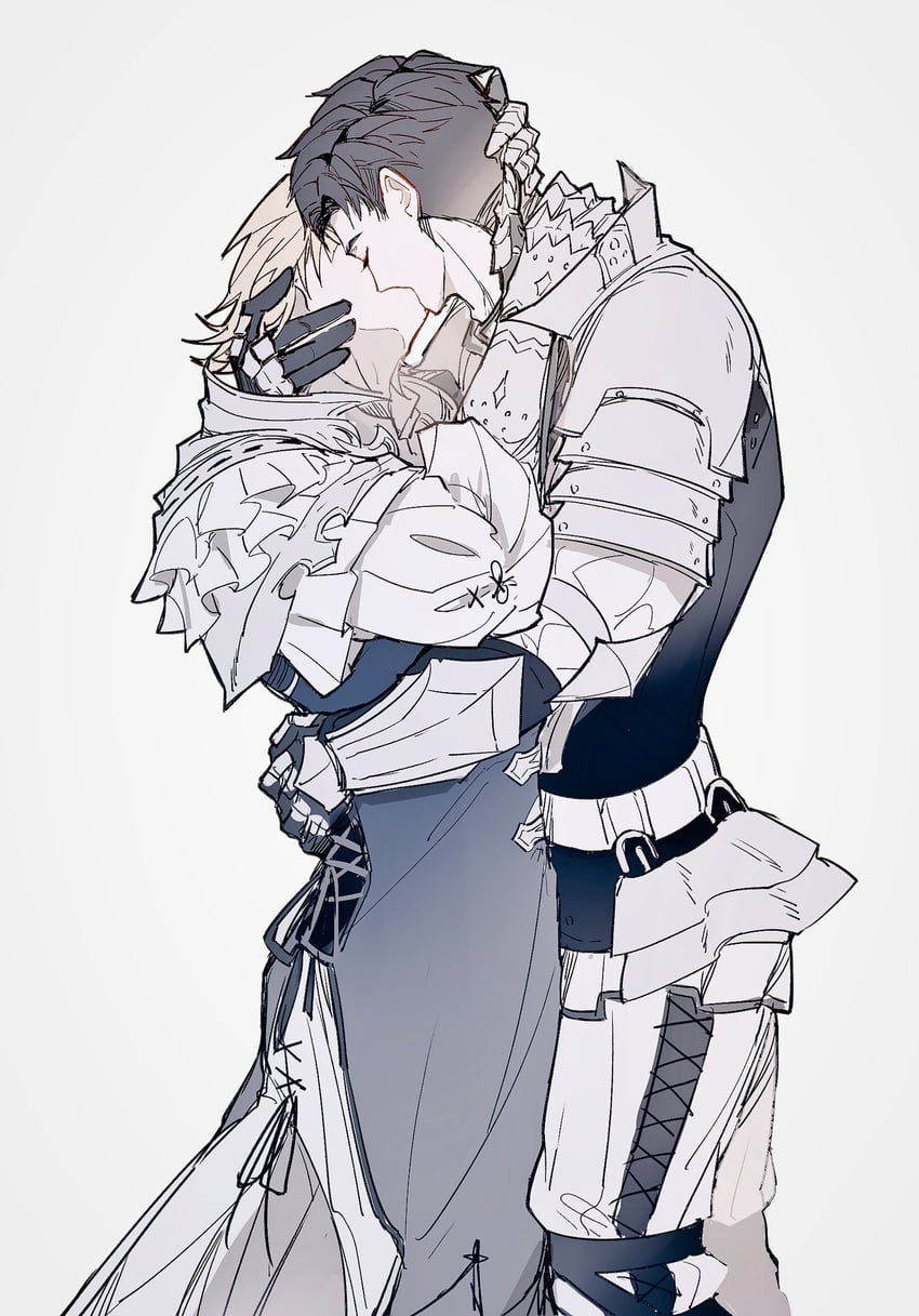 dion lesage and terrence (final fantasy and 1 more) drawn by gigantickim_ff