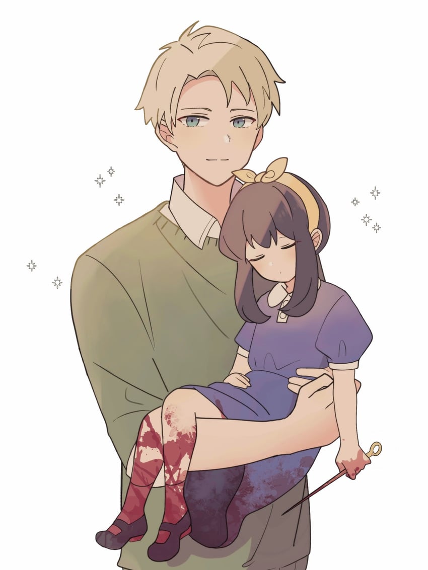 yor briar and twilight (spy x family) drawn by hakuuyori