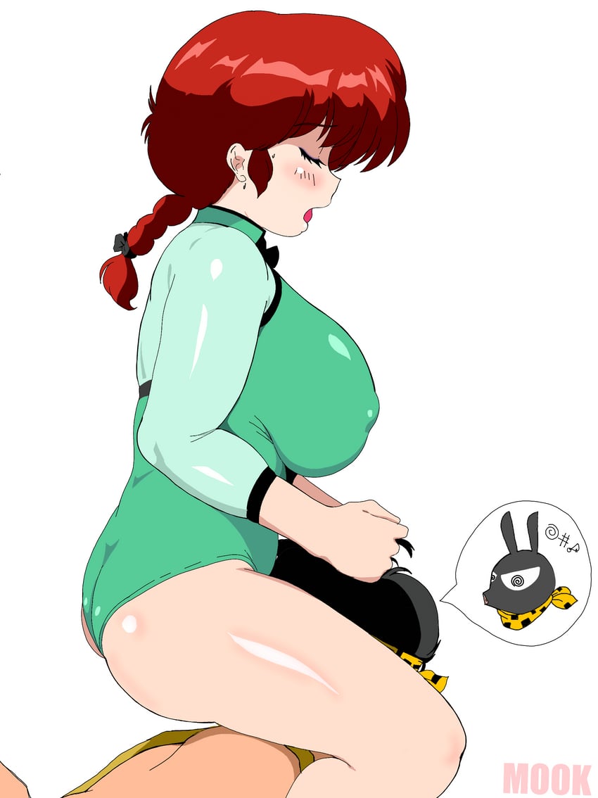 ranma-chan, p-chan, and hibiki ryouga (ranma 1/2) drawn by donguri2