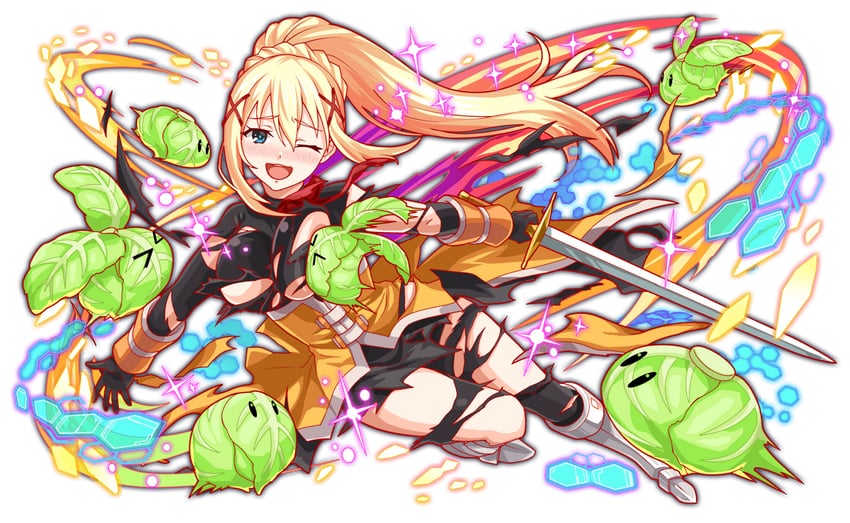 darkness and cabbage (kono subarashii sekai ni shukufuku wo! and 1 more)
