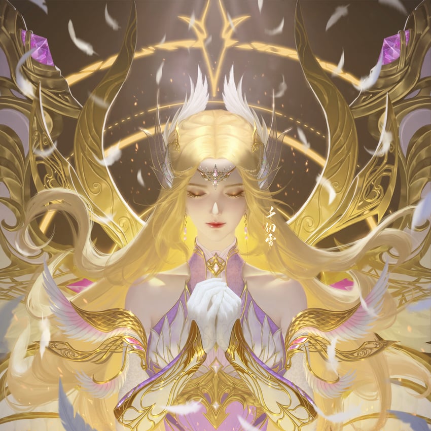 qian renxue (douluo dalu) drawn by zilu_rang_jijan_geng_bang