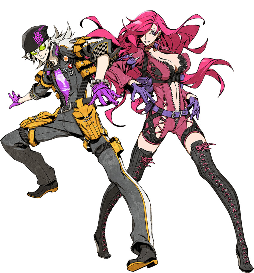 agent (7th dragon and 1 more) drawn by miwa_shirow