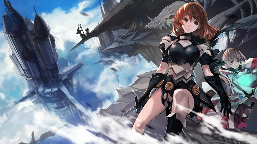 warrior of light, white mage, and black mage (final fantasy and 1 more) drawn by swd3e2