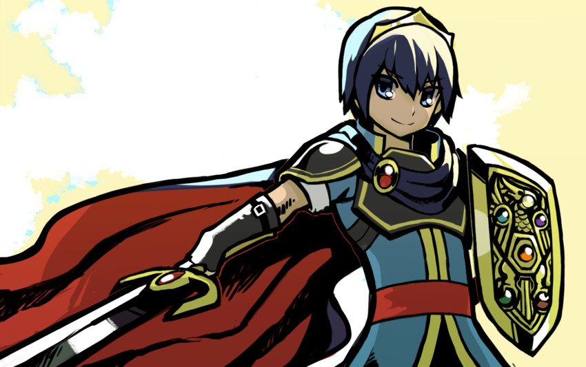 marth (fire emblem and 1 more) drawn by rae_(hexedwithluck)