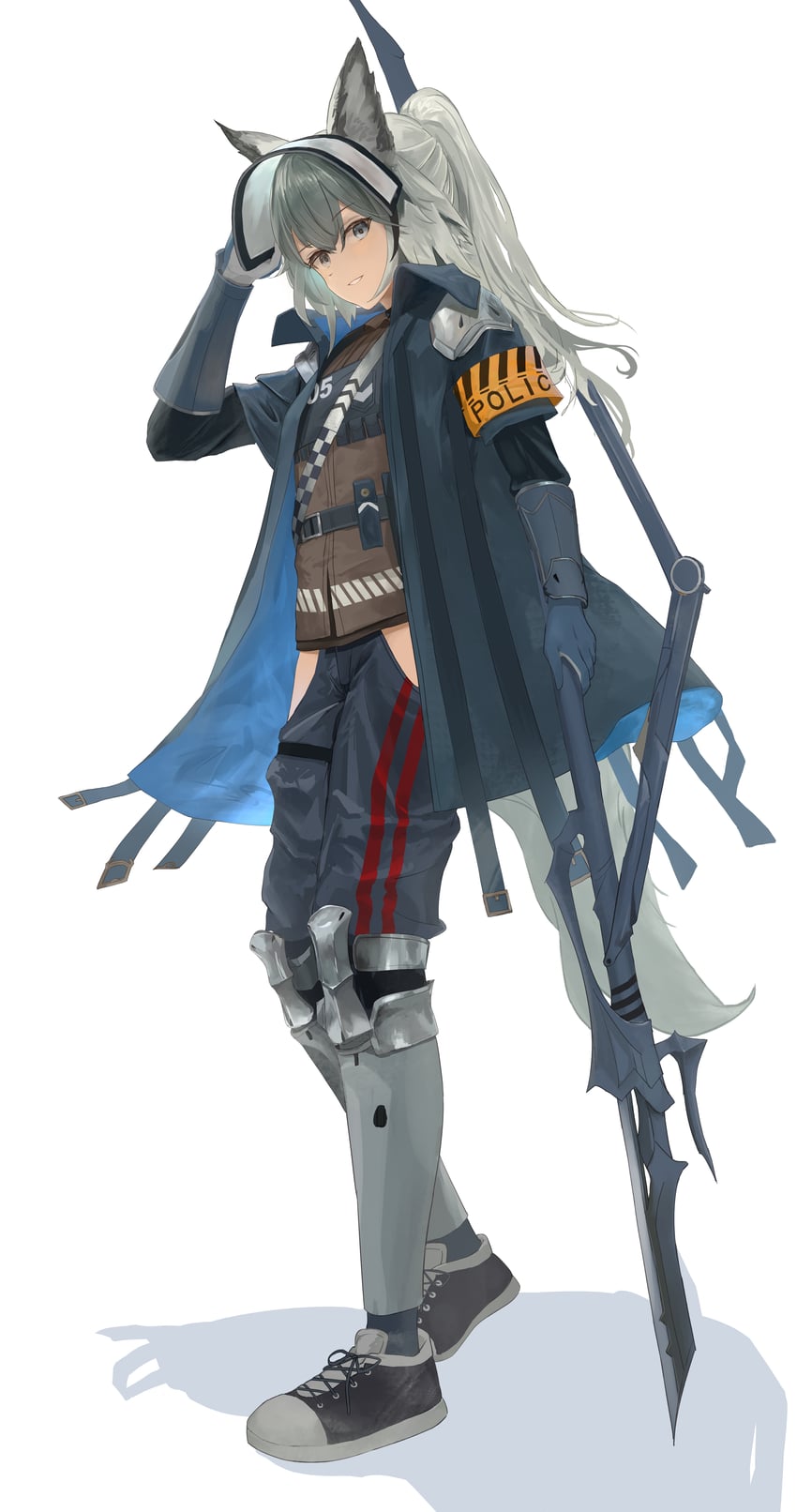 grani (arknights) drawn by uzurako