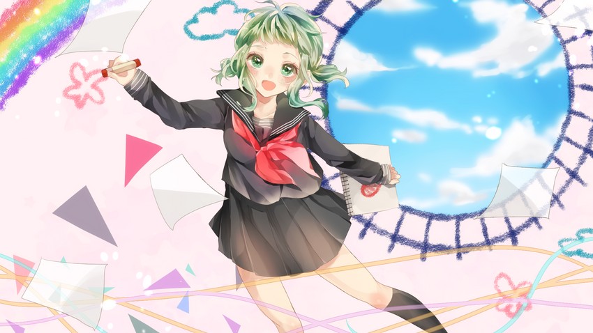 gumi (vocaloid) drawn by mizuki_cream