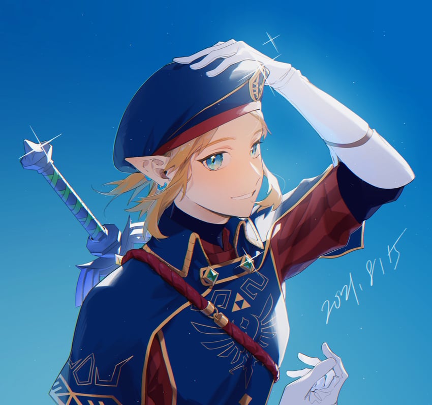 link (the legend of zelda and 1 more) drawn by shikiri