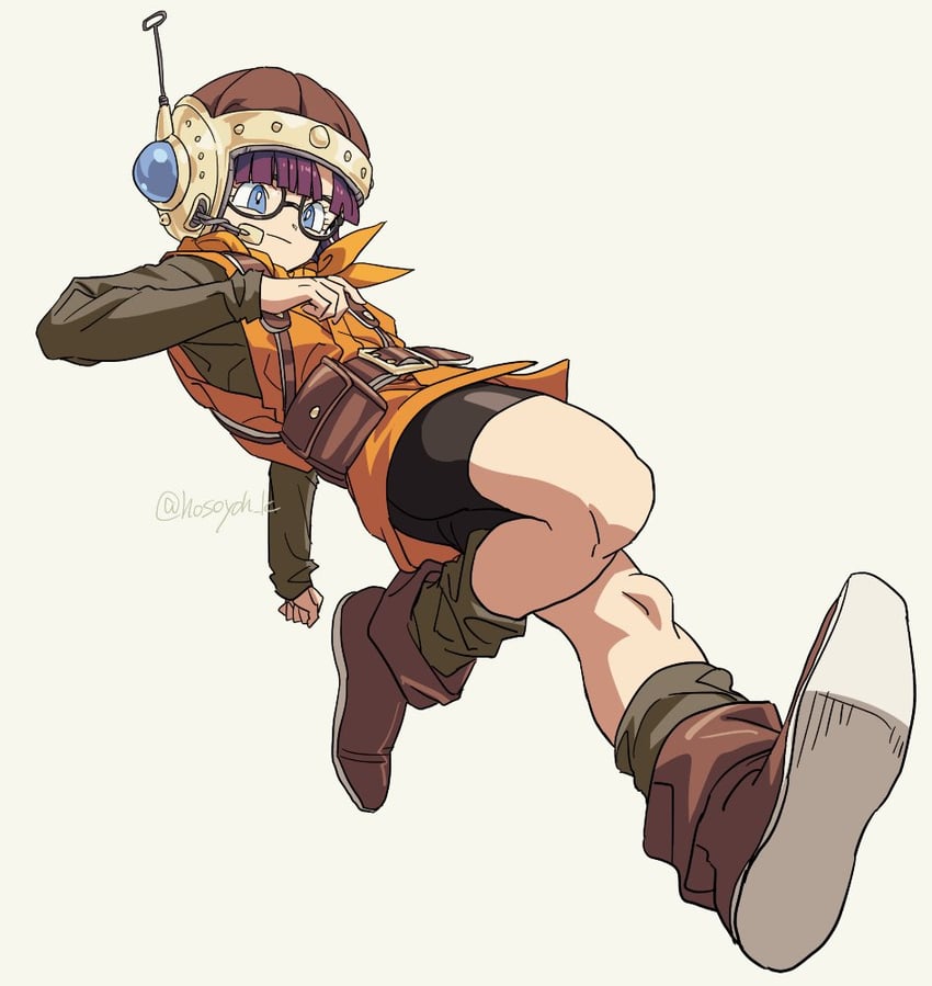 lucca ashtear (chrono trigger) drawn by hosodayo