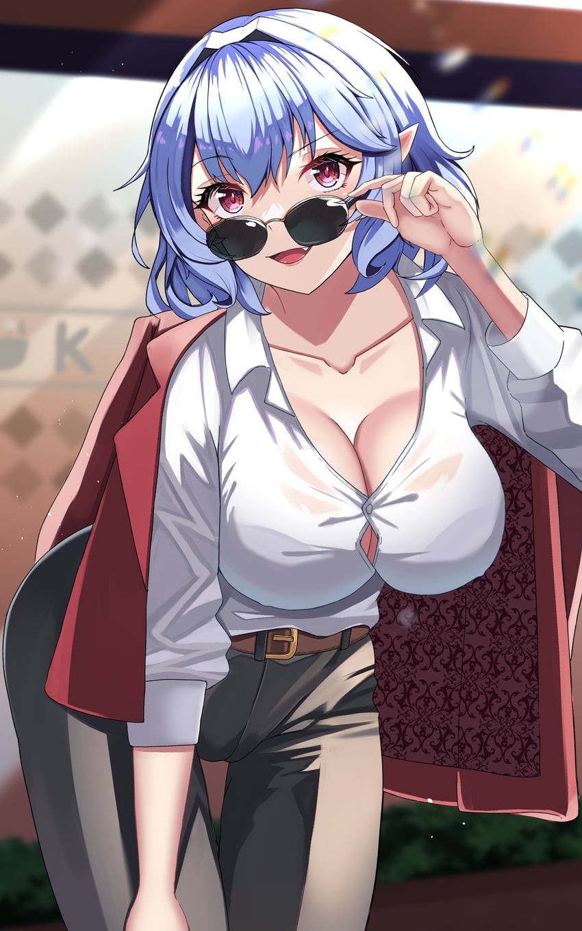 remilia scarlet (touhou) drawn by hossy