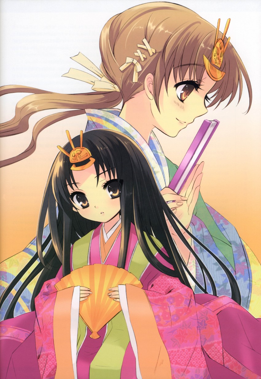 shana and yoshida kazumi (shakugan no shana) drawn by ito_noizi