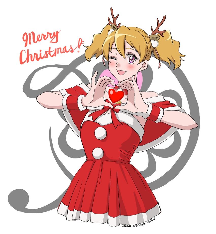 momozono love (precure and 1 more) drawn by sozan