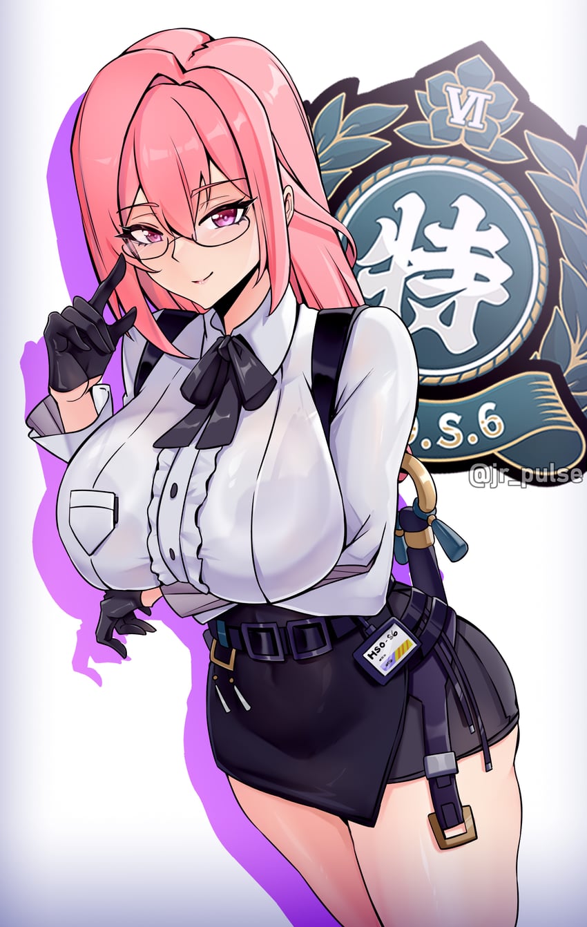 tsukishiro yanagi (zenless zone zero) drawn by jrpulse