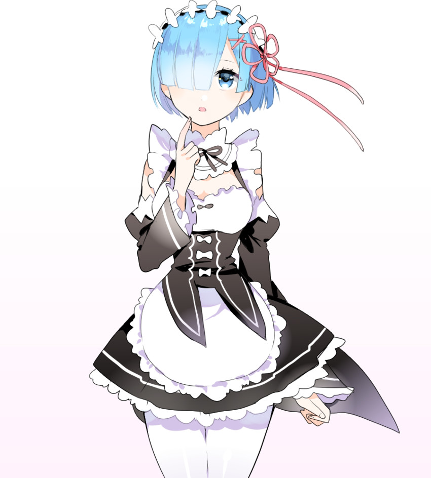 rem (re:zero kara hajimeru isekai seikatsu) drawn by mosu2
