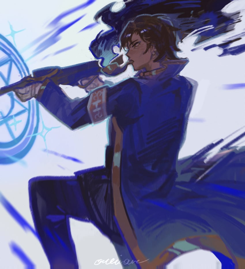 outis (project moon and 1 more) drawn by oneii